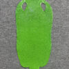 Green Long Shape Soft Stingray Leather (Unpolished)