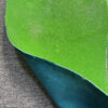 Green Long Shape Soft Stingray Leather (Unpolished)