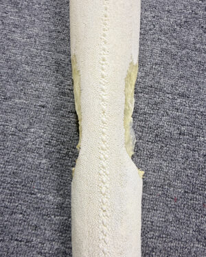 Row Stone Bleached Dried Hard Stingray Leather