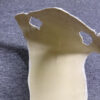7 Inch White Long Shape Polished Soft Stingray Leather