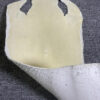 7 Inch White Long Shape Polished Soft Stingray Leather