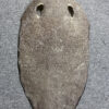 Dried Stingray Leather - Round Shape